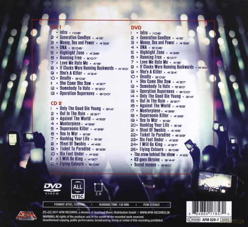 Kissin Dynamite: Generation Goodbye Dynamite Nights [2CD]+[DVD]