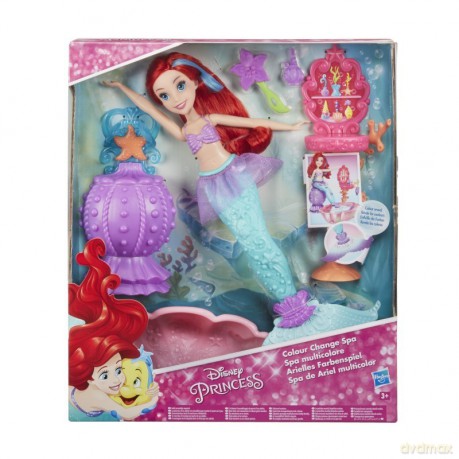 Disney Princess Syrenka Ariel w Spa [FIGURKA]
