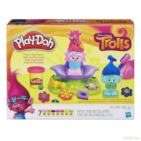 HASBRO PlayDoh Trolls Salon Fryzjerski