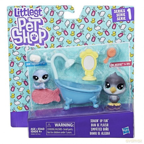 Littlest Pet Shop Przygody Zwierzaków Czas Kąpieli [FIGURKA]