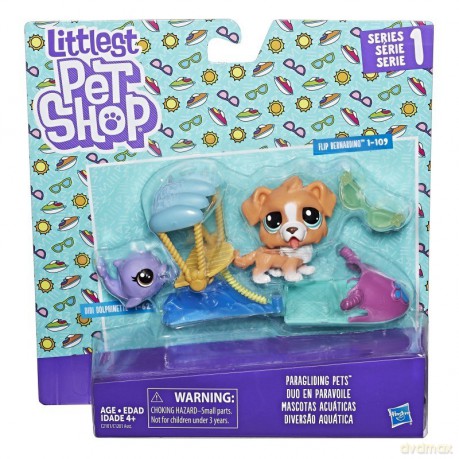 Littlest Pet Shop, Przygody Zwierzaków - Skuter Wodny [FIGURKA]