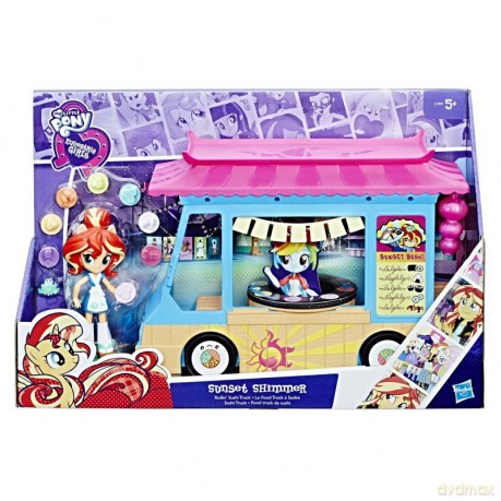 My Little Pony Equestria Girls Mini Zestaw Sushi Truck Sunset Shimmer [FIGURKA]