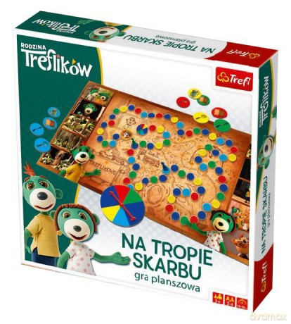 TREFL Na tropie skarbu - Rodzina Treflikow (01561) [GRA]
