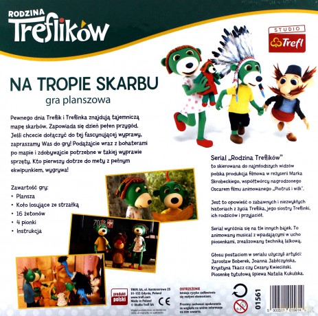 TREFL Na tropie skarbu - Rodzina Treflikow (01561) [GRA]