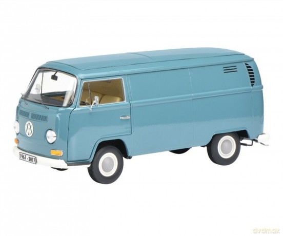 VW T2a "Edition 50 Jahre VW T2 1967-2017" Box Van (blue)