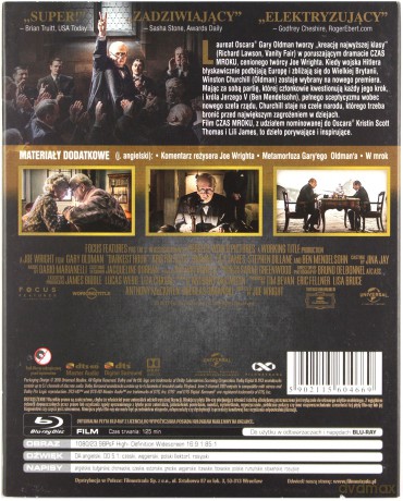 Czas mroku [Blu-Ray]