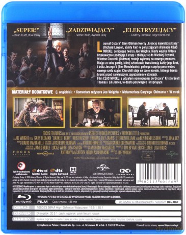 Czas mroku [Blu-Ray]