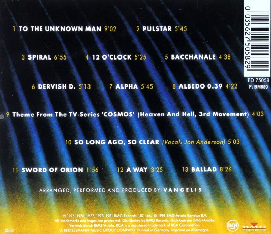 Vangelis: Greatest Hits [CD]