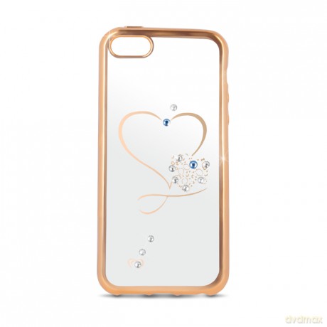 Nakładka Beeyo Stardust Heart do Lenovo K6 Note złota