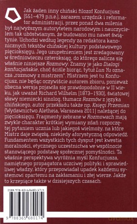 Lun Yu. Rozmowy - Konfucjusz [KSIĄŻKA]