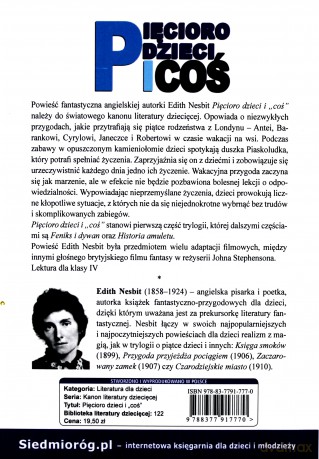 Pięcioro dzieci i coś - Edith Nesbit [KSIĄŻKA]