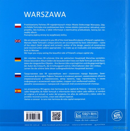 Warszawa 99 miejsc - Rafał Tomczyk [KSIĄŻKA]