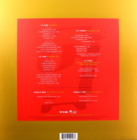 Bob Marley: Exodus - 40 (Super Deluxe) (Limited) [BOX] [6CD]