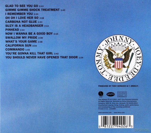 The Ramones: Leave Home (40th Anniversary Deluxe Edition) [CD]