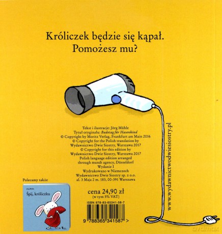 Do kąpieli króliczku - Jorg Muhle [KSIĄŻKA]