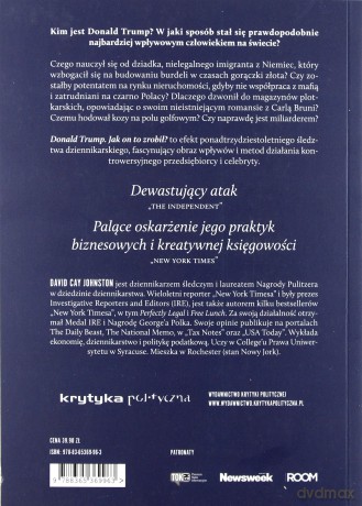 Donald Trump. Jak on to zrobił - David Cay Johnston [KSIĄŻKA]