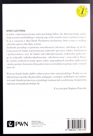 Efekt Lucyfera - Philip Zimbardo [KSIĄŻKA]