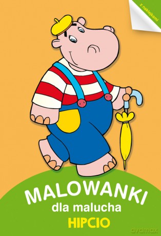 Hipcio. Malowanki dla malucha [KSIĄŻKA]
