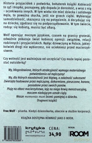 Kobiecość to syf i kropka - Frau Wolf [KSIĄŻKA]