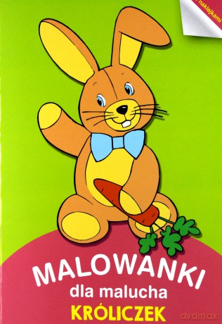 Króliczek malowanki dla malucha [KSIĄŻKA]