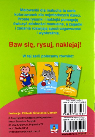 Króliczek malowanki dla malucha [KSIĄŻKA]