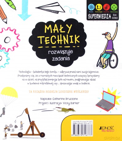Mały technik rozwiązuje zadania - Catherine Bruzzone [KSIĄŻKA]