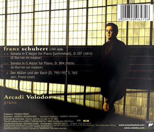 Arcadi Volodos: Schubert: Solo Piano Works [CD]