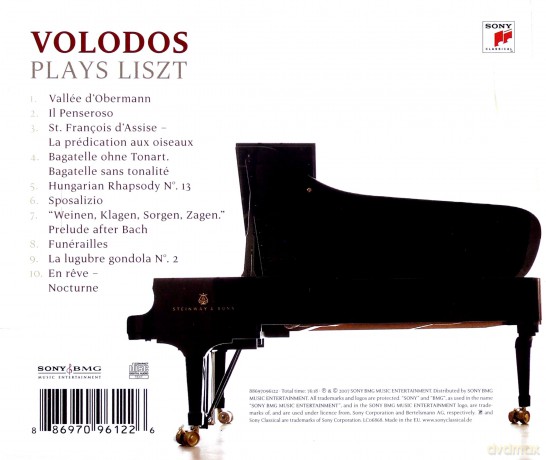 Arcadi Volodos: Volodos Plays Liszt (International Version) [CD]