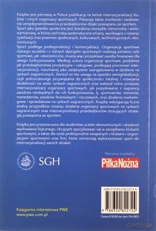 Sport jako biznes w epoce globalizacji - Andrzej Sznajder [KSIĄŻKA]