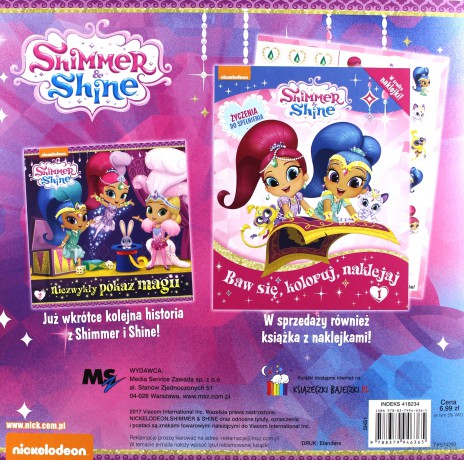 Spotkanie z dżinami. Shimmer and shine [KSIĄŻKA]