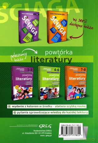 Ściąga szkoła podstawowa klasy 4-6 [KSIĄŻKA]