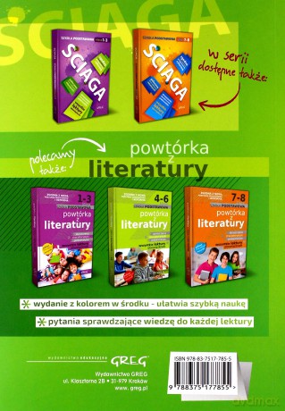 Ściąga szkoła podstawowa klasy 4-6 [KSIĄŻKA]