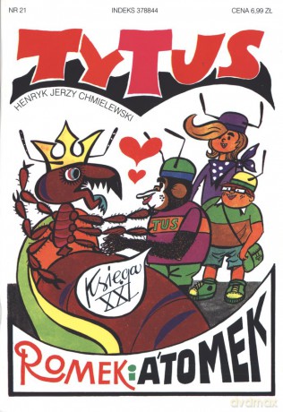 Tytus, Romek i A'Tomek księga 21 - Henryk Jerzy Chmielewski [KOMIKS]