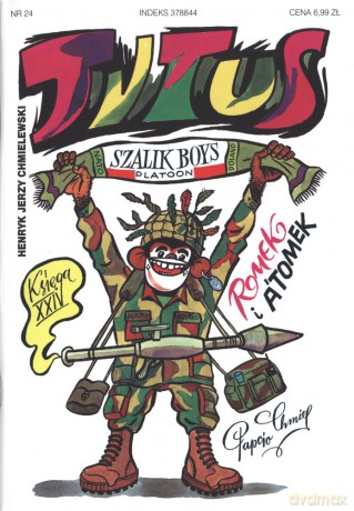 Tytus, Romek i A'Tomek księga 24 - Henryk Jerzy Chmielewski [KOMIKS]