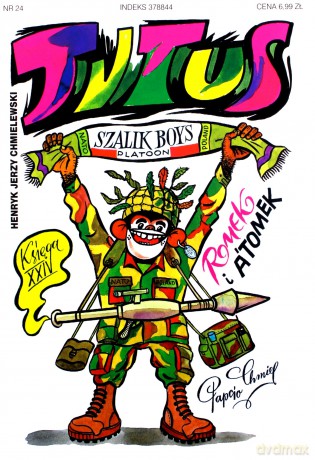 Tytus, Romek i A'Tomek księga 24 - Henryk Jerzy Chmielewski [KOMIKS]