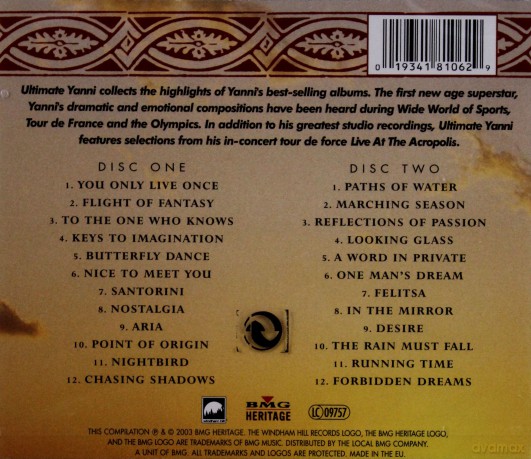 Yanni: Ultimate Yanni [2CD]
