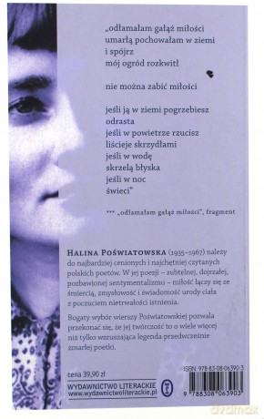 Wiersze wybrane - Halina Poświatowska [KSIĄŻKA]