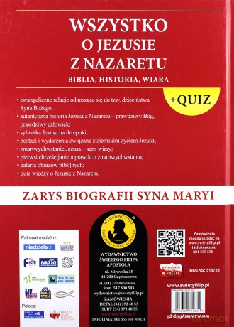 Wszystko o Jezusie z Nazaretu - Jacek Molka [KSIĄŻKA]