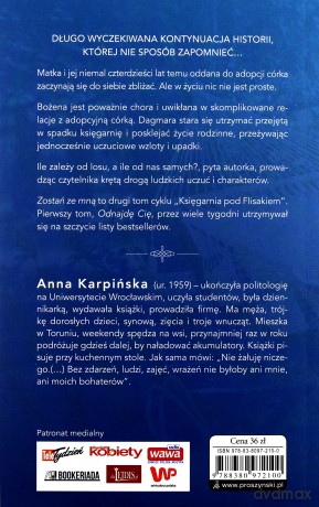 Zostań ze mną księgarnia pod flisakiem (Tom 2) - Anna Karpińska [KSIĄŻKA]