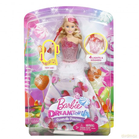 Barbie Księżniczka Magiczne Melodie