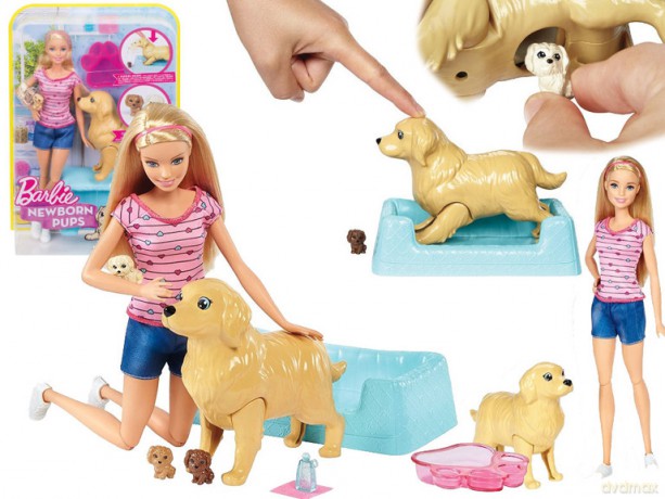 Barbie Narodziny Piesków