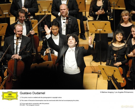 Gustavo Dudamel: The Inaugural Concert (Adams, Mahler) [DVD]