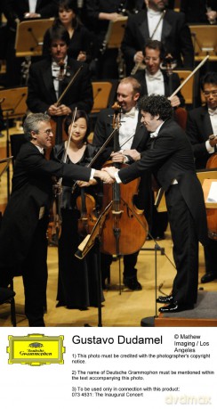 Gustavo Dudamel: The Inaugural Concert (Adams, Mahler) [DVD]
