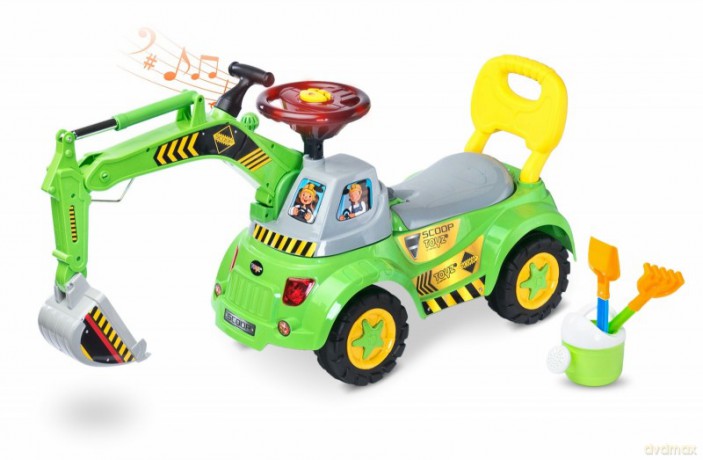 Jeździk Scoop green