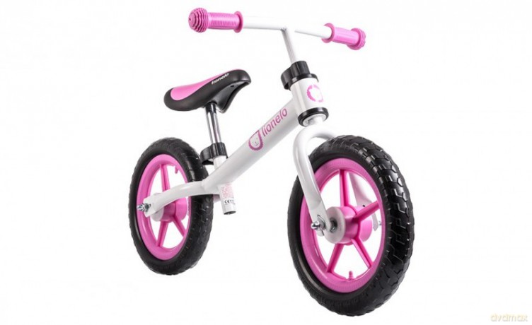 Rowerek biegowy Fin Plus pink
