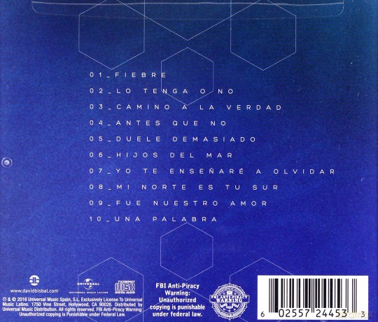 David Bisbal: Hijos Del Mar [CD]