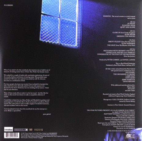 Peter Gabriel: Birdy [2xWinyl]