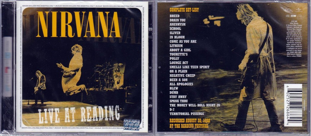 Nirvana: Live At Reading (Polska Cena) [CD]