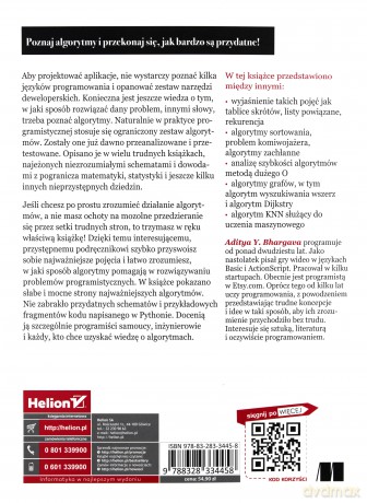 Algorytmy. Ilustrowany przewodnik - Aditya Bhargava [KSIĄŻKA]