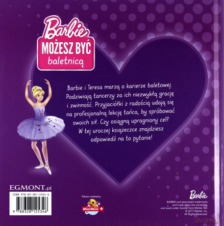 Barbie. Możesz być baletnicą [KSIĄŻKA]